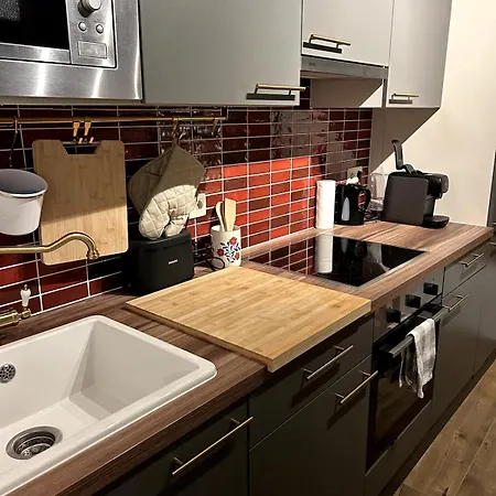 펜션 Charmante Maison Dans Le Centre & Vue Sur Chateau